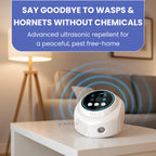 QGuard Ultrasonic Wasp Hornet Plug In Control For Up To 3200 Sq Ft