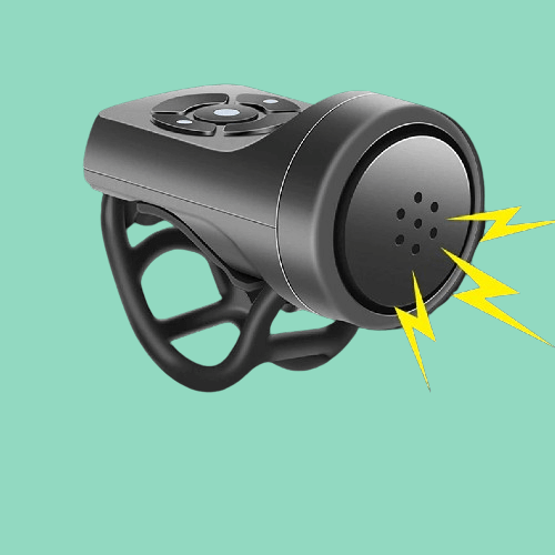 LumaGuard 120dB USB Cykelalarm Fire Tilstande Til Bykørsel