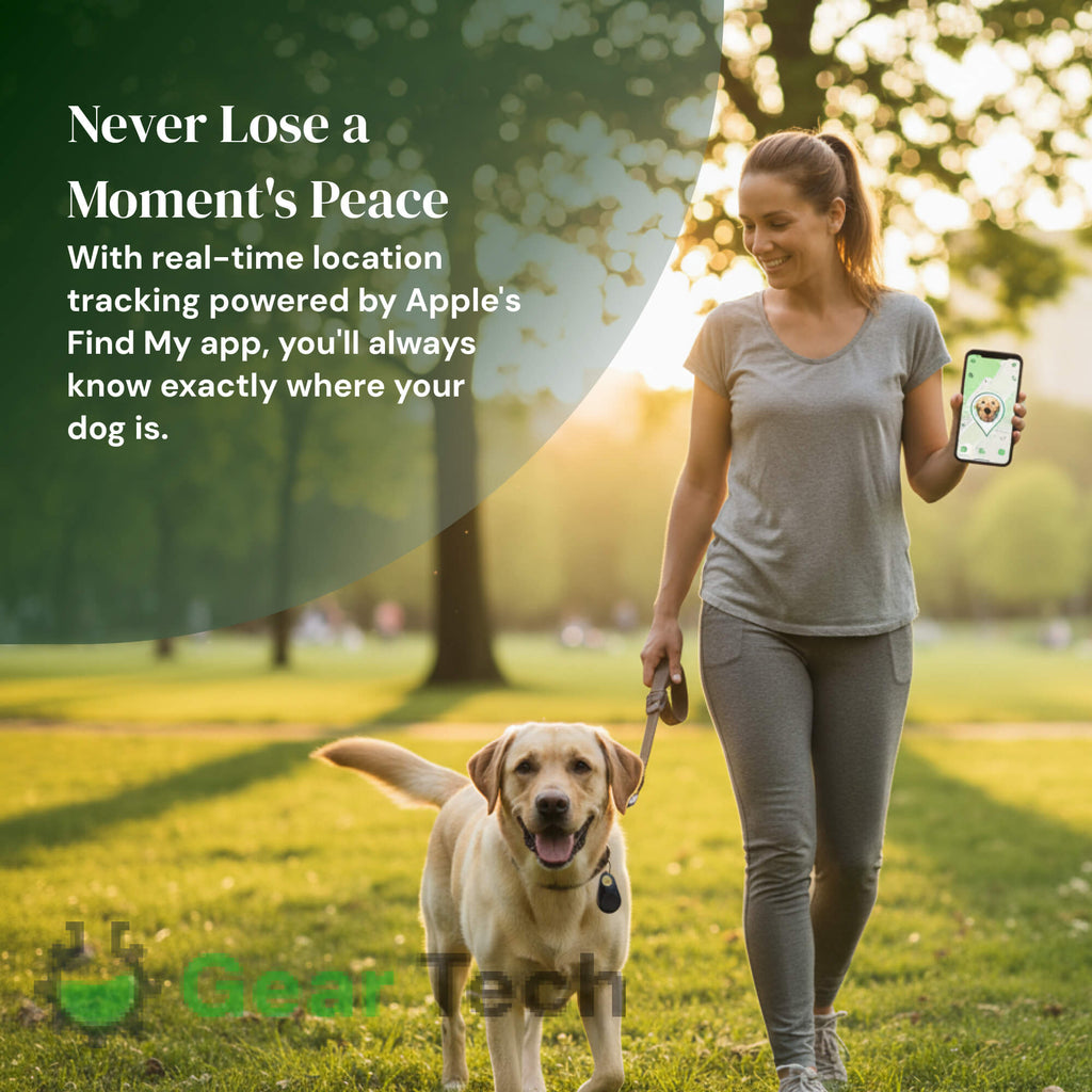 Kirra GPS vodotěsný sledovač psů s aktualizacemi polohy v reálném čase