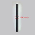 Nyx Black LED Finish Edition Linear Wall Light Outdoor