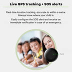 מעקב GPS עמיד למים לילדים NexaKids עם מעקב בזמן אמת ללא מנוי