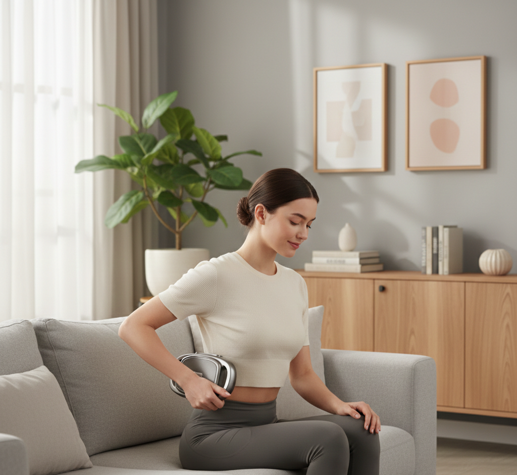 Massaggiatore professionale a sedici teste per massaggi profondi e recupero muscolare mirato