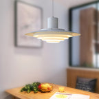 Nowoczesna lampa wisząca NovaLume z aluminium do jadalni