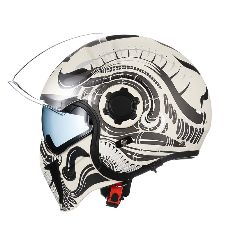AstraGuard Modular Helmet With Dual Visor And DOT ECE Certification