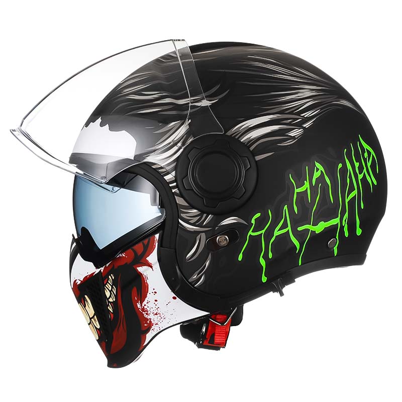AstraGuard Modular Helmet With Dual Visor And DOT ECE Certification
