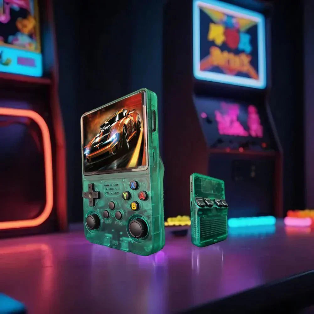 Classic-Style Portable Gaming Device With HD Display And USB Charging
