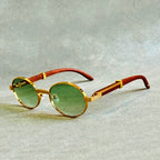 Rowen Runde Sonnenbrille Vintage Kollektion Edition Serie