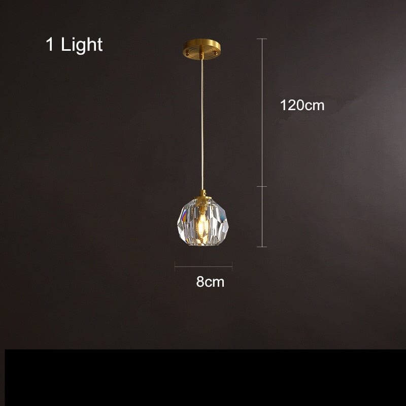 Luminara-krona lyser elegant upp moderna interiörer