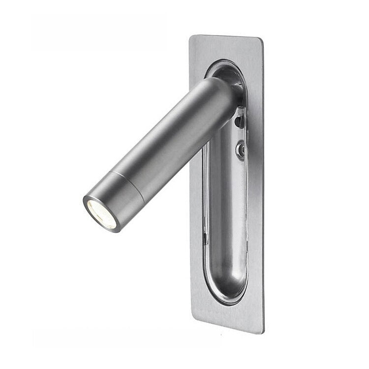 Wall Mounted Bedside Lamp With Directed Reading Light