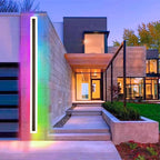 LumaHaven Vibrant RGB Wall Light for Indoor and Outdoor Use