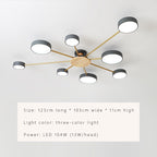 Luminax Nordic Modern LED Ceiling Chandelier Fixture For Living Rooms And Bedrooms