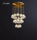 Luminara-krona lyser elegant upp moderna interiörer