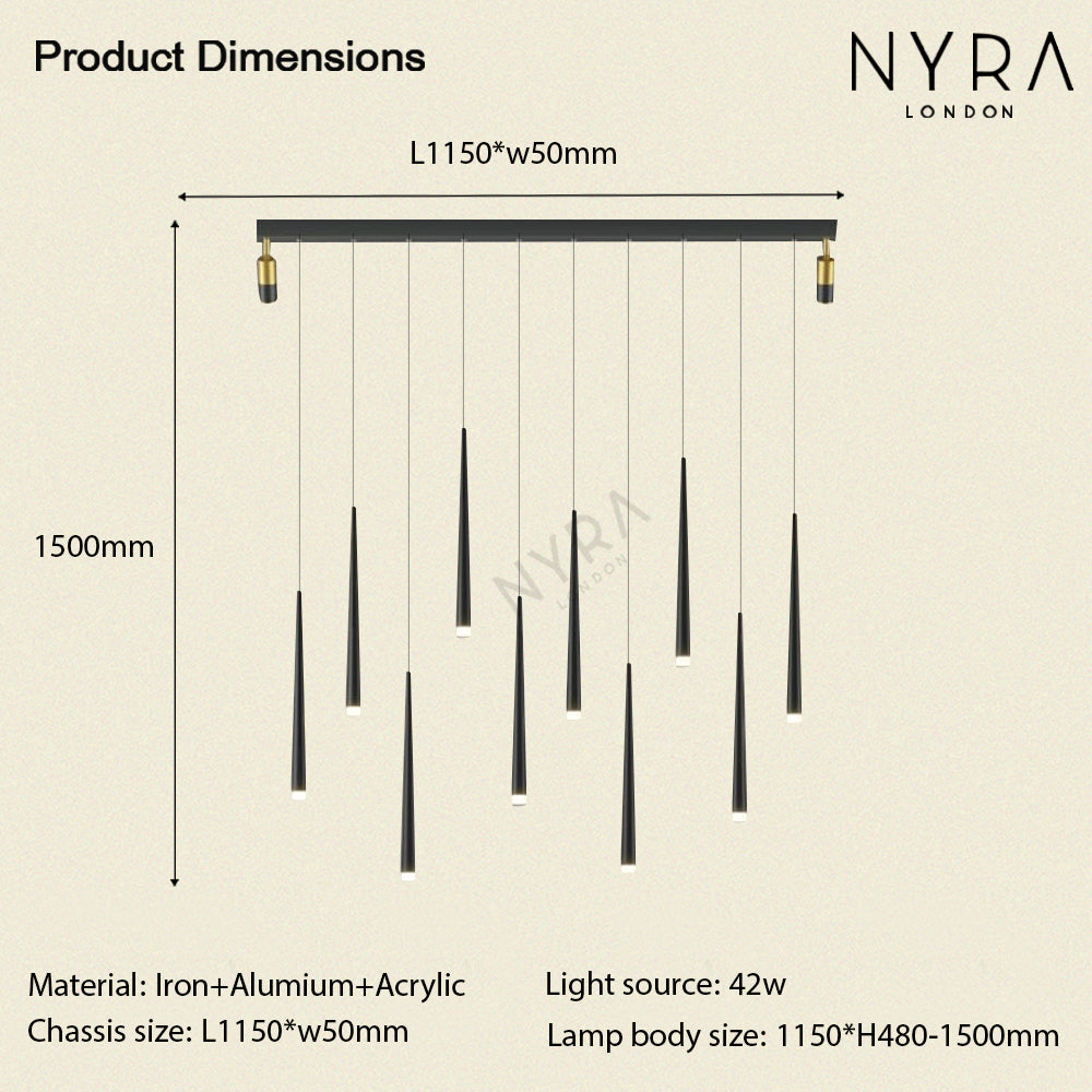 Liora Chandelier Designed For Large Modern Interiors