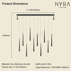 Liora Chandelier Designed For Large Modern Interiors