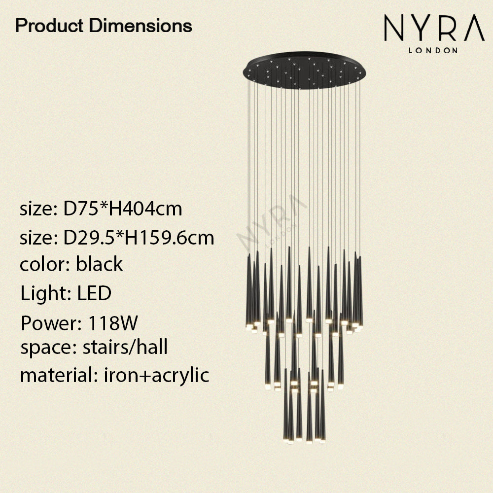 Liora Chandelier Designed For Large Modern Interiors