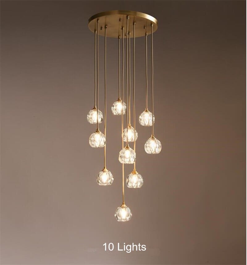Luminara-krona lyser elegant upp moderna interiörer