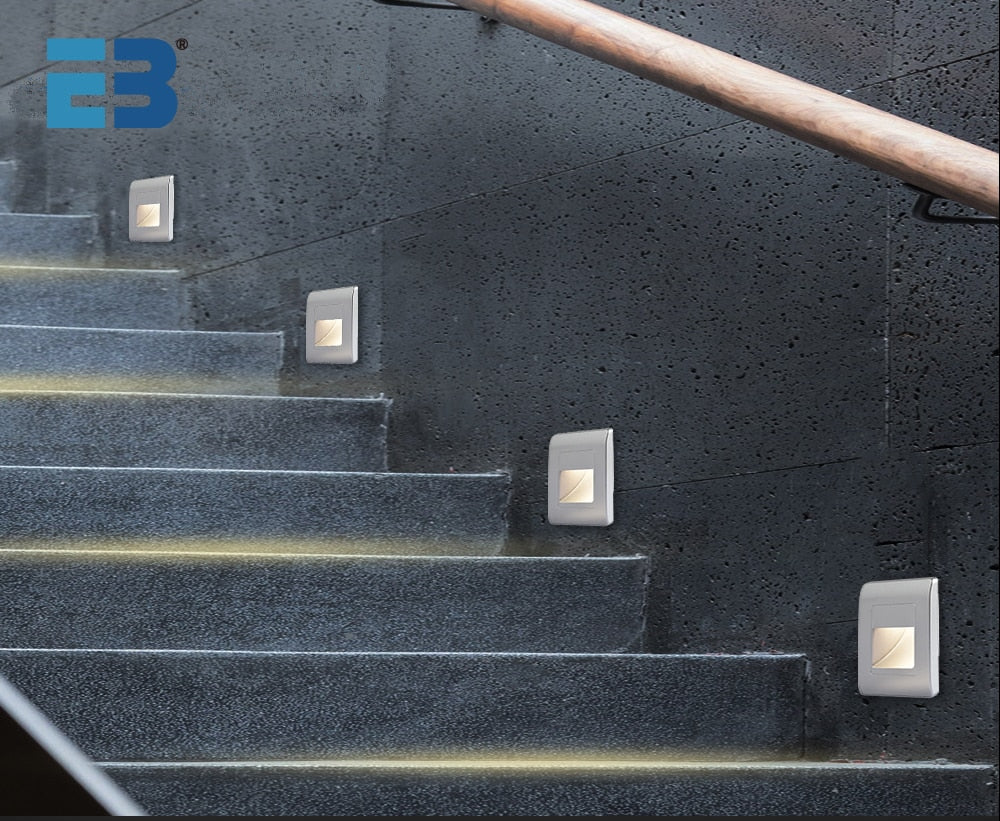 LumaNex Stair Light With PIR LED Four Color Options