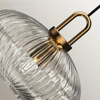 Liora Pendant Lighting From Glass Stone Collection For Indoor Spaces