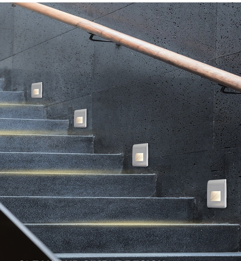 LumaNex Stair Light With PIR LED Four Color Options