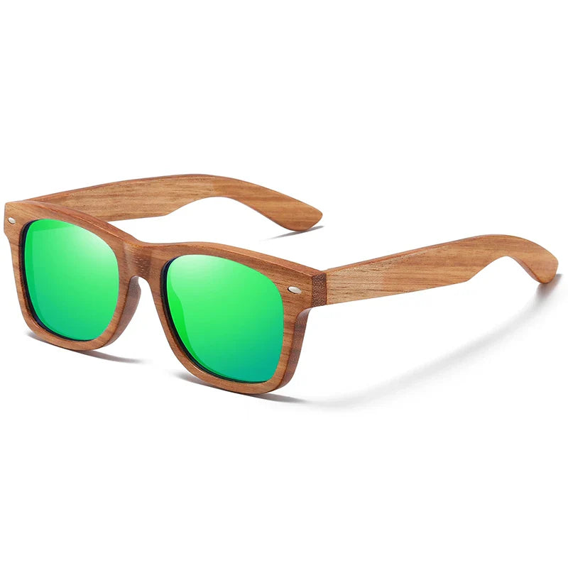 Lunettes de soleil Verdaro en bambou avec verres polarisés UV400