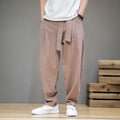 Men's Linen Pants With Relaxed Fit And Airy Comfort