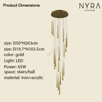 Liora Chandelier Designed For Large Modern Interiors