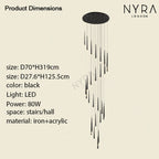 Liora Chandelier Designed For Large Modern Interiors