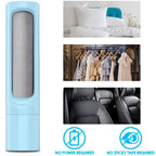 PetPaw Buddy Compact Pet Hair Remover Brush For Quick Cleanups