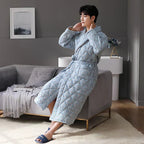 Robe de Banho Acolchoado CozyLayer para Conforto e Calor no Inverno