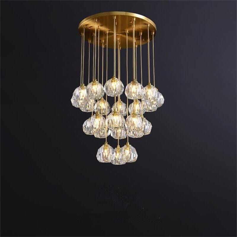 Luminara-krona lyser elegant upp moderna interiörer
