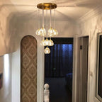 Luminara-krona lyser elegant upp moderna interiörer