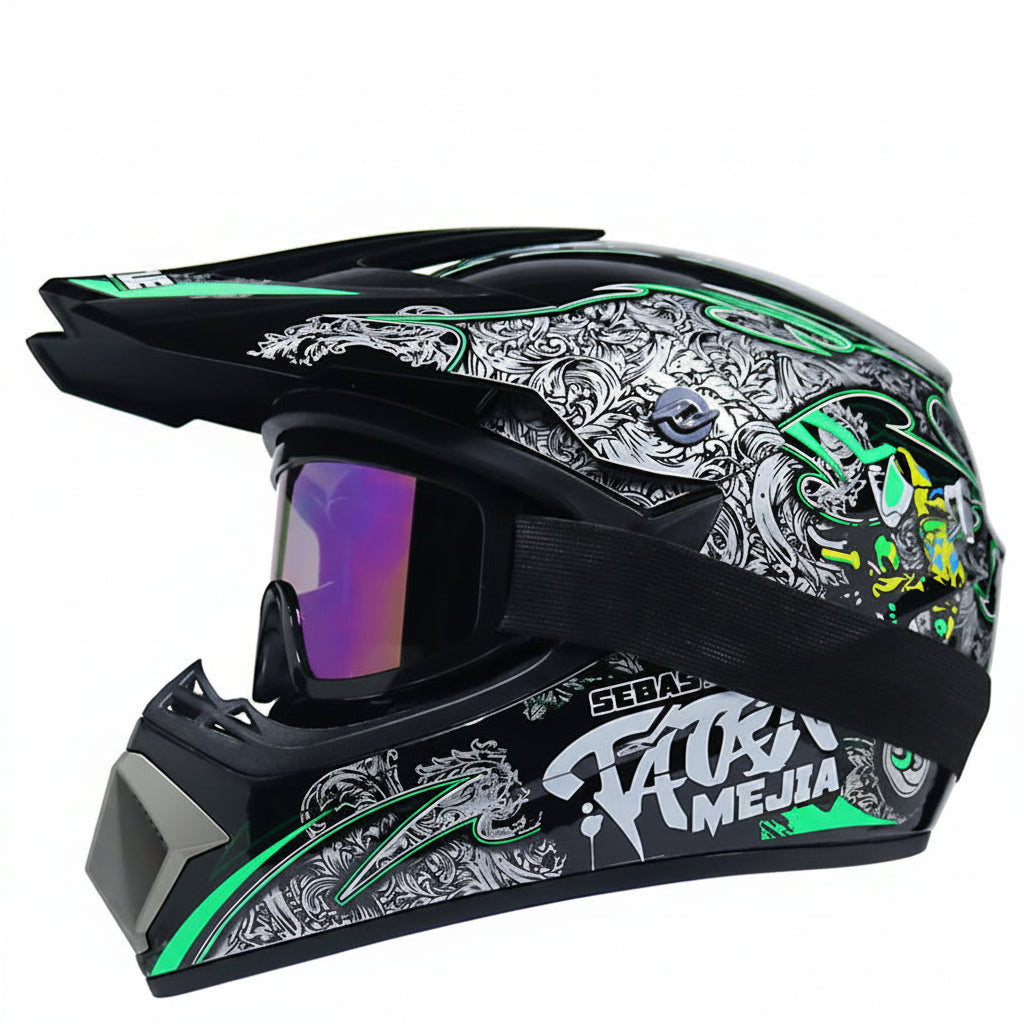Lightweight Off-Road Helmet for Dirt Bike Adventures