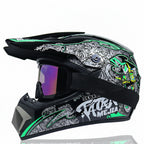 DOT-Certified Youth Motocross Helmet with Goggles