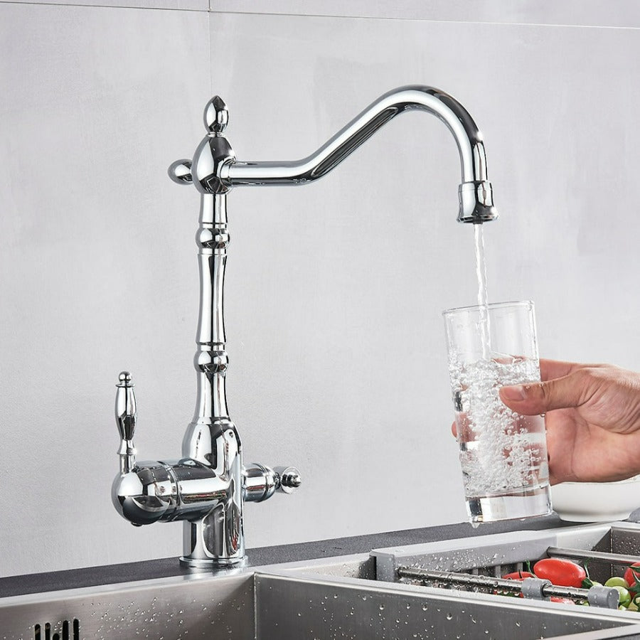 Grifo de Cocina Hamilton Classic con Filtración y Giro de 360 Grados