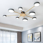 Luminax Nordic Modern LED Ceiling Chandelier Fixture For Living Rooms And Bedrooms