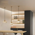 Liora Pendant Lighting From Glass Stone Collection For Indoor Spaces