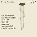 Liora Chandelier Designed For Large Modern Interiors