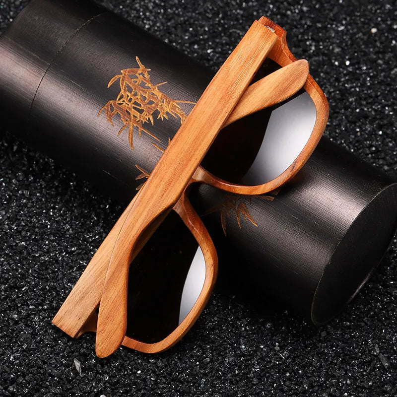 Lunettes de soleil Verdaro en bambou avec verres polarisés UV400