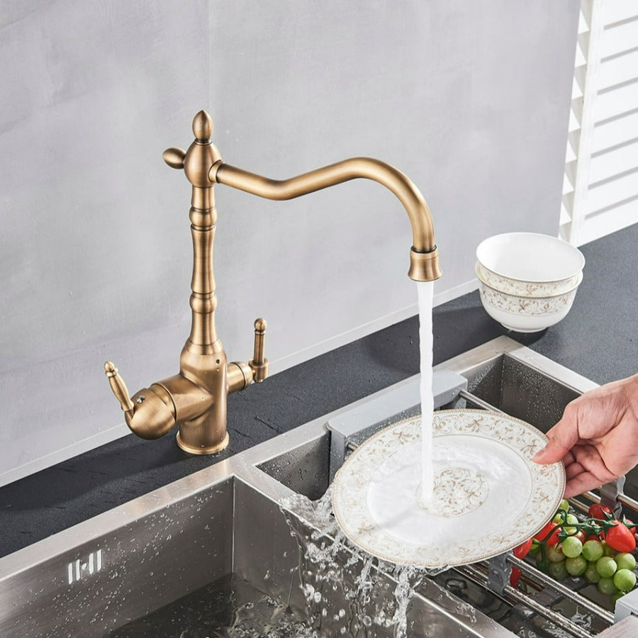 Grifo de Cocina Hamilton Classic con Filtración y Giro de 360 Grados