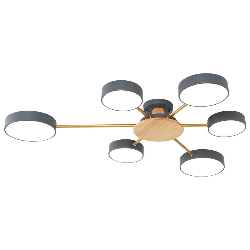 Luminax Nordic Modern LED Ceiling Chandelier Fixture For Living Rooms And Bedrooms