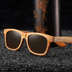 Lunettes de soleil Verdaro en bambou avec verres polarisés UV400