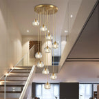Luminara-krona lyser elegant upp moderna interiörer