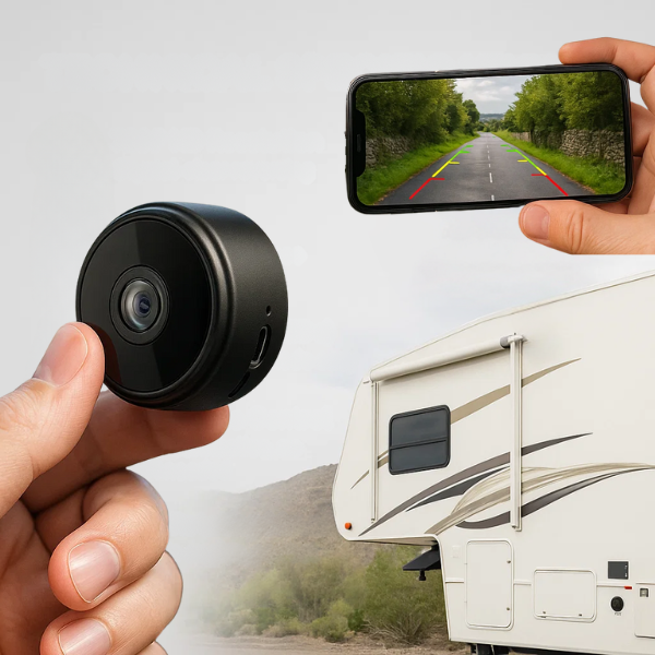 High Definition Wireless Rear-View Camera For RVs, Trailers And Trucks With Night Vision