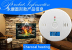 HomeGuard Carbon Monoxide And Smoke Alarm With CO Alert