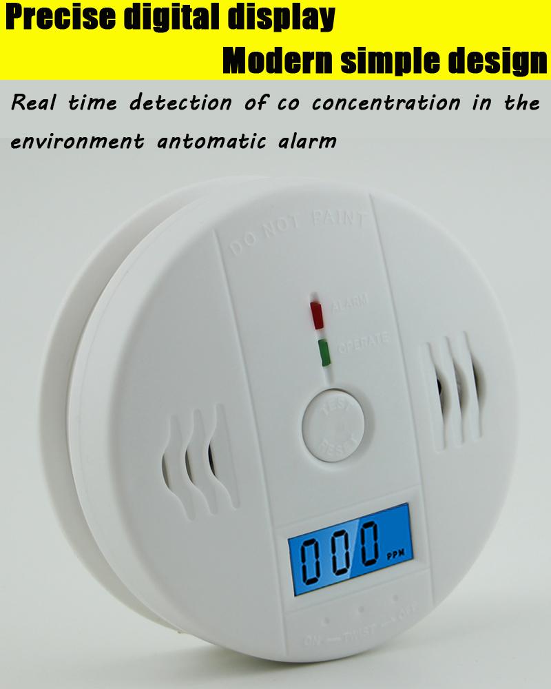 HomeGuard Carbon Monoxide And Smoke Alarm With CO Alert