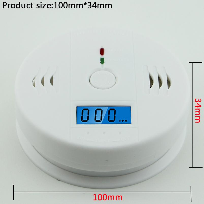 HomeGuard Carbon Monoxide And Smoke Alarm With CO Alert