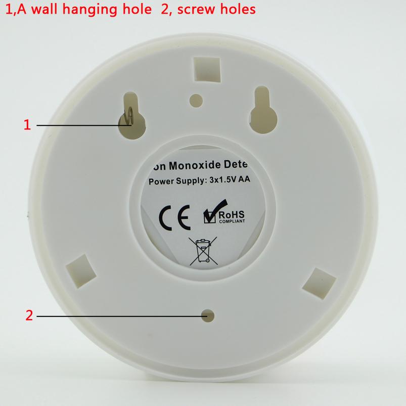 HomeGuard Carbon Monoxide And Smoke Alarm With CO Alert