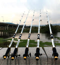 Marinex Carbon Fibre Telescopic Rod For All Purpose Fishing 2.1–3.6m