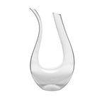 Carafe à vin élégante en verre cristal aérateur LumenAura