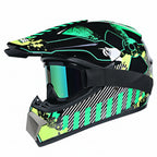 DOT-Certified Youth Motocross Helmet with Goggles